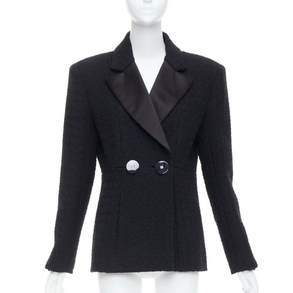 Chanel 2017 Tweed Tuxedo Jacket